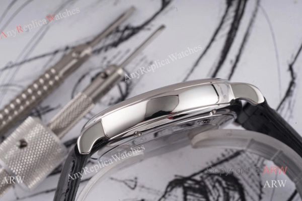 Swiss Replica IWC Portofino 8 Days Black Dial Power Reserve Automatic Watch Swiss Replica IWC Portofino 8 Days Black Dial Power Reserve Automatic Watch