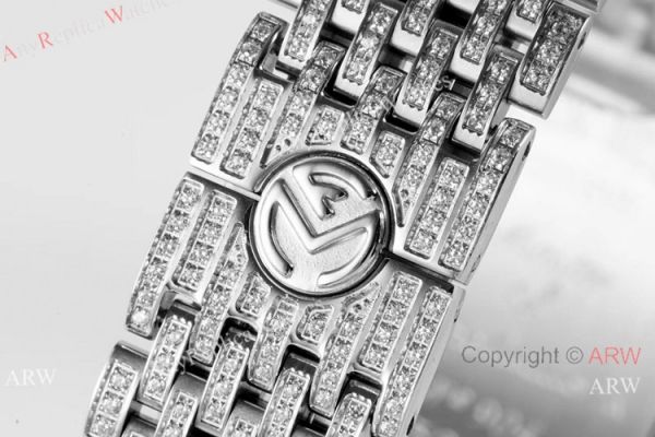 New! Swiss Replica Franck Muller Long Island Watch Iced Out Stainless Steel New! Swiss Replica Franck Muller Long Island Watch Iced Out Stainless Steel