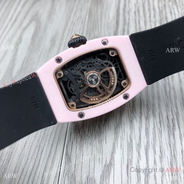 Swiss Quality Copy Richard Mille Rm007-1 Women Watch PinkRose Gold Case Swiss Quality Copy Richard Mille Rm007-1 Women Watch PinkRose Gold Case
