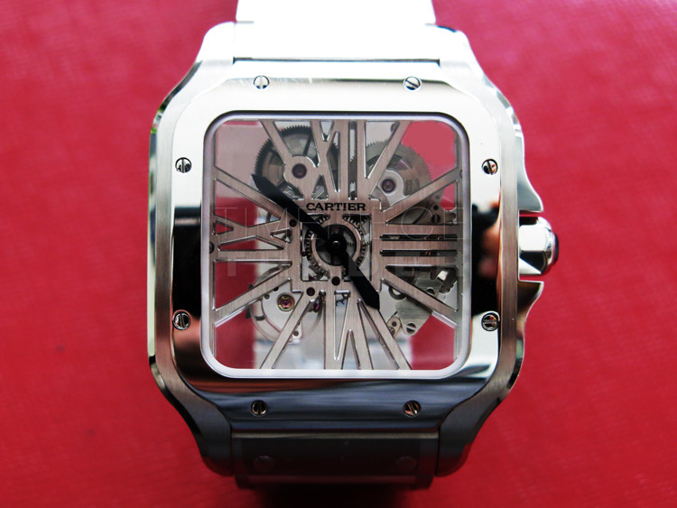 Cartier Santos WHSA0015 Stainless Steel Manual hand-wind Cartier Santos WHSA0015 Stainless Steel Manual hand-wind