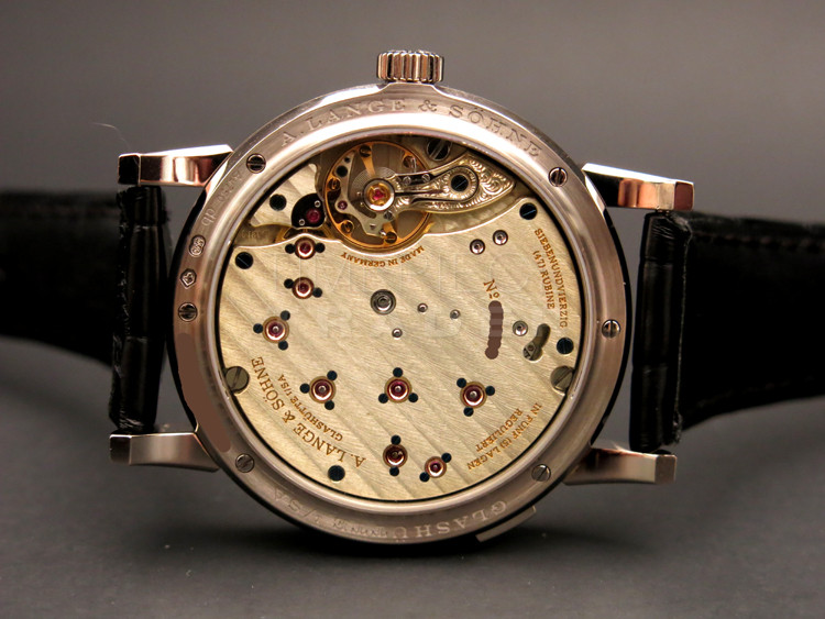 A. Lange & Sohne Lange 1 Moonphase 192.029 18kt White Gold Manual Wind A. Lange & Sohne Lange 1 Moonphase 192.029 18kt White Gold Manual Wind