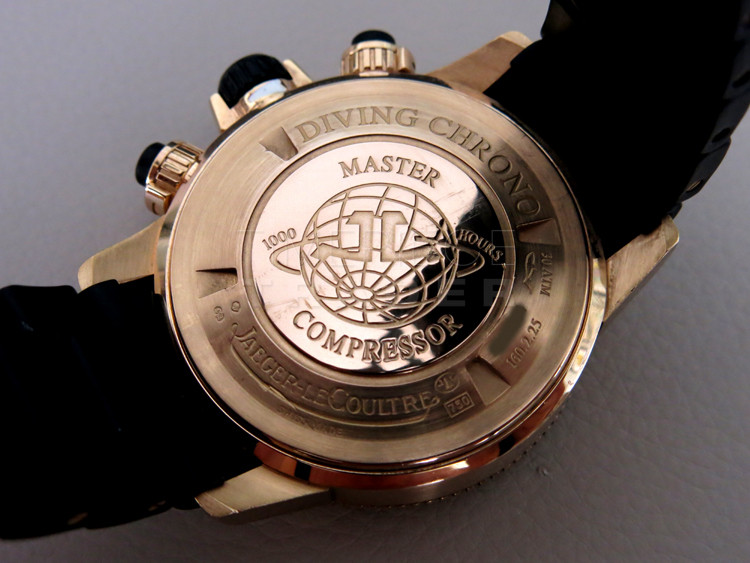 Jaeger LeCoultre Master Compressor Divers Q186.27.40 18k Rose Gold Automatic Self-Winding Jaeger LeCoultre Master Compressor Divers Q186.27.40 18k Rose Gold Automatic Self-Winding