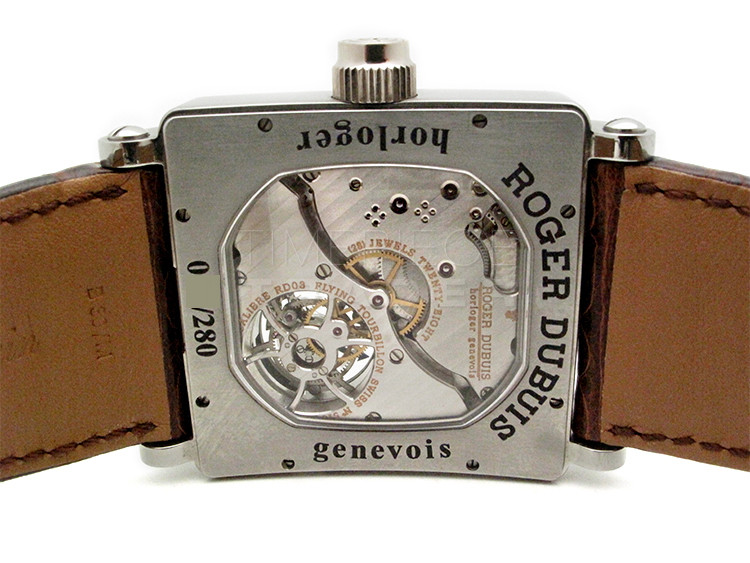 Roger Dubuis Golden Square Flying Tourbillon G40 03 7 GN9.61 Titanium Manual Hand Winding Roger Dubuis Golden Square Flying Tourbillon G40 03 7 GN9.61 Titanium Manual Hand Winding