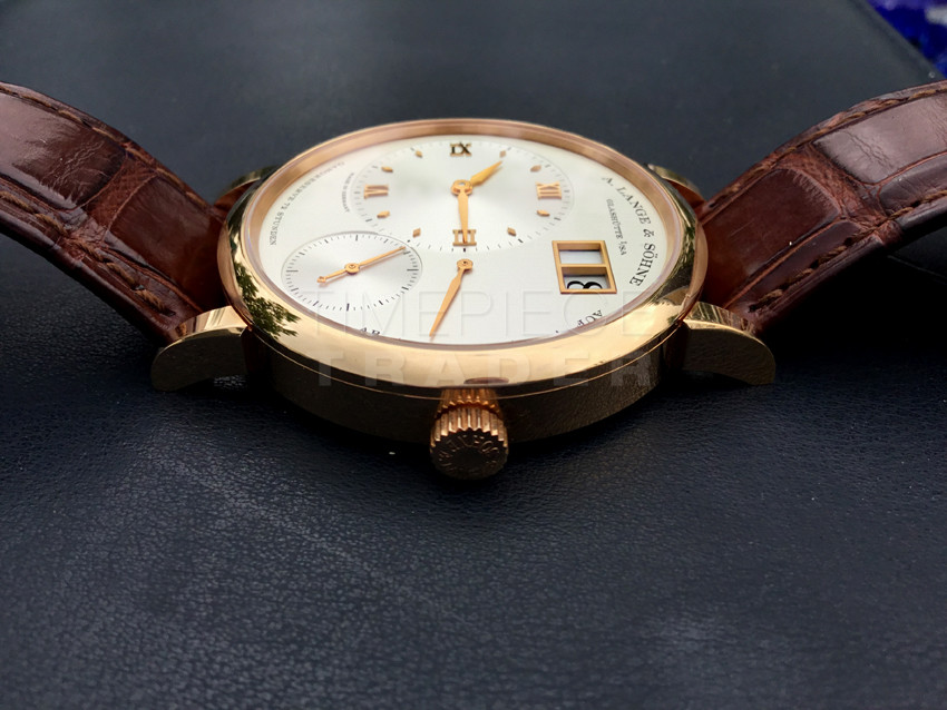 A. Lange & Sohne Grand lange 1 117.032 18k Rose Gold Manual Hand-Wind A. Lange & Sohne Grand lange 1 117.032 18k Rose Gold Manual Hand-Wind