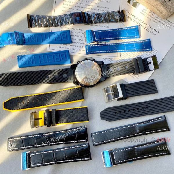 Copy Breitling Cockpit B50 Blue Rubber Strap Watches 46mm Copy Breitling Cockpit B50 Blue Rubber Strap Watches 46mm