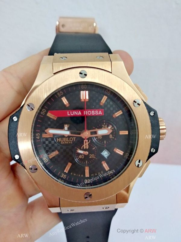Japan Grade Hublot Luna Rossa Replica Watch Big Bang Rose Gold Japan Grade Hublot Luna Rossa Replica Watch Big Bang Rose Gold