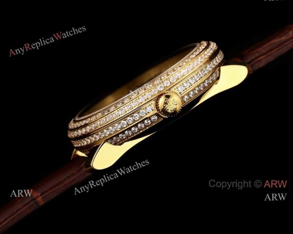 Swiss Copy Patek Philippe Complications Moonphase 4968R Watch Gold Case Swiss Copy Patek Philippe Complications Moonphase 4968R Watch Gold Case