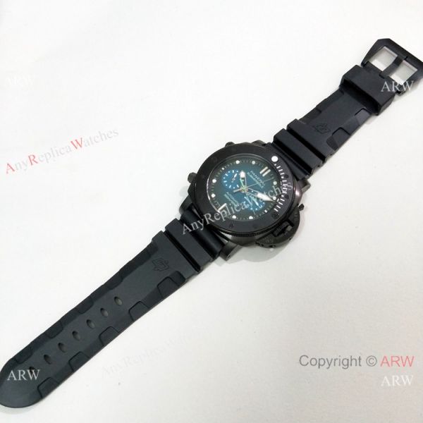 Copy Panerai Submersible Rubber Strap Black Case Watch PAM983 Copy Panerai Submersible Rubber Strap Black Case Watch PAM983