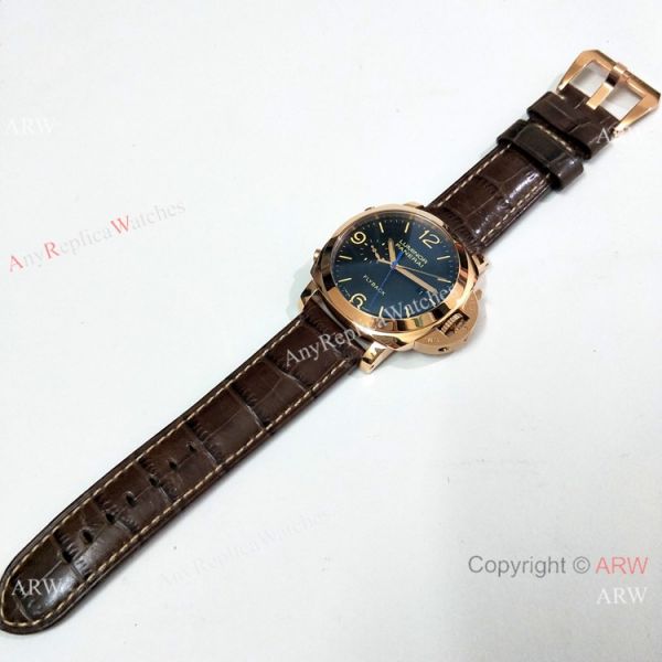 New Copy Panerai Luminor Flyback PAM00525 Watch Rose Gold New Copy Panerai Luminor Flyback PAM00525 Watch Rose Gold