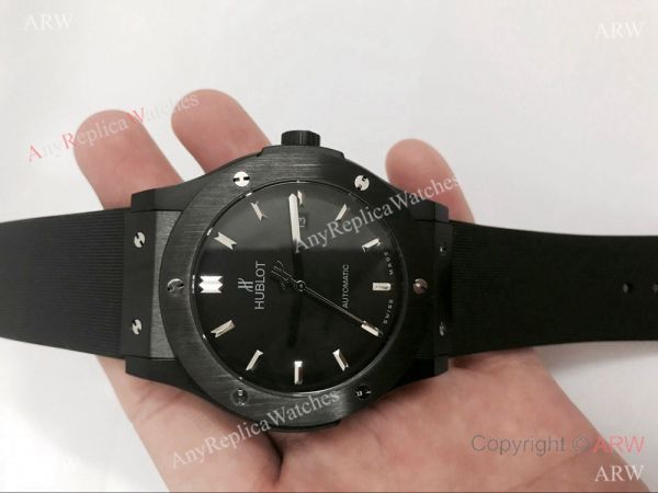 Newst Style Hublot Big Bang Limited Edition Watch Replica All Black Newst Style Hublot Big Bang Limited Edition Watch Replica All Black