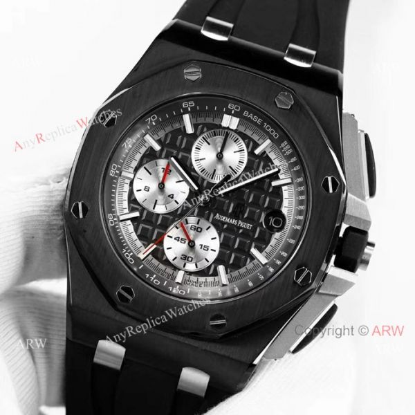 Solid Black AP Royal Oak Offshore 44mm Mens watch Audemars Piguet Knock off Wholesale Solid Black AP Royal Oak Offshore 44mm Mens watch Audemars Piguet Knock off Wholesale