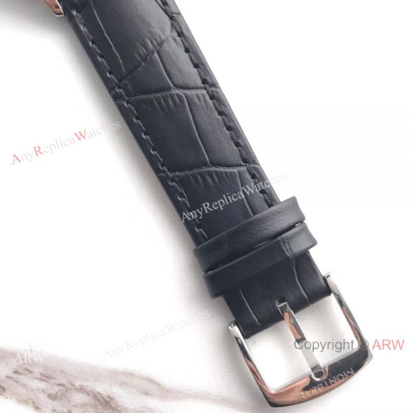Montblanc Meisterstuck Black Face Black Leather Mont Blanc Knock off Watch Montblanc Meisterstuck Black Face Black Leather Mont Blanc Knock off Watch