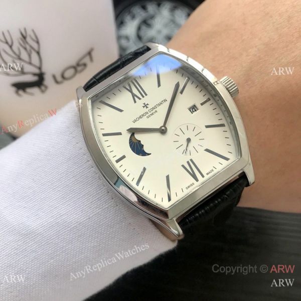 Replica Vacheron Constantin Malte Moonphase SS White Dial watch Wholesale Replica Vacheron Constantin Malte Moonphase SS White Dial watch Wholesale