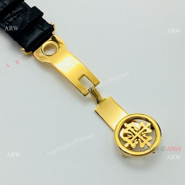 PPF Swiss Patek Philippe Annual Calendar Complications watch Gold and White PPF Swiss Patek Philippe Annual Calendar Complications watch Gold and White