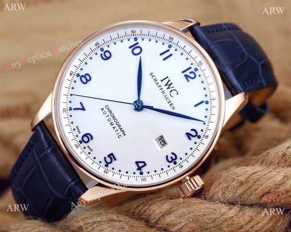New Replica IWC Portuguese Automatic Rose Gold Mens Watch New Replica IWC Portuguese Automatic Rose Gold Mens Watch