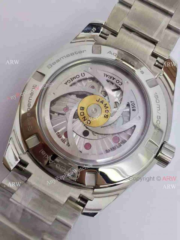 Omega Seamaster 007 Gauss SS Black Replilca watch 8507 Omega Seamaster 007 Gauss SS Black Replilca watch 8507