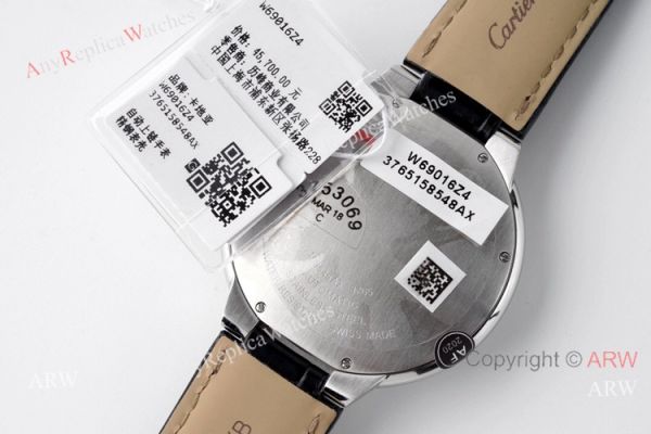 1-1 Best Edition AF Factory Ballon Bleu Cartier Leather Strap Watch 42mm 1-1 Best Edition AF Factory Ballon Bleu Cartier Leather Strap Watch 42mm