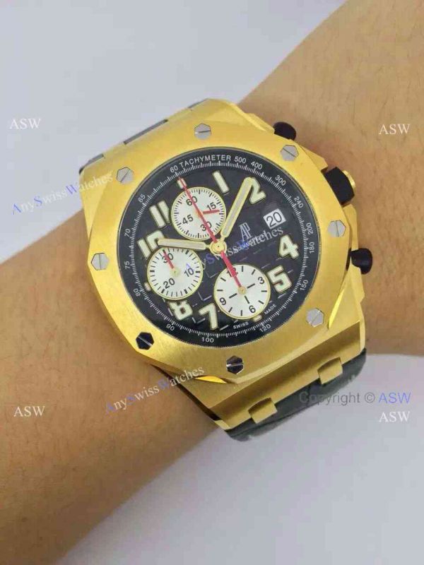 Swiss Audemars Piguet Royal Oak Offshore Monte Napoleone Gold Replica watch Swiss Audemars Piguet Royal Oak Offshore Monte Napoleone Gold Replica watch