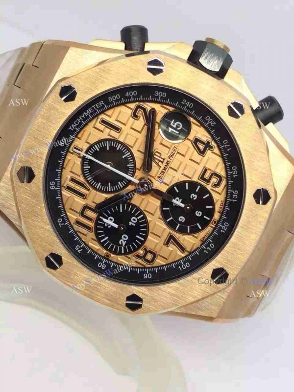 Knockoff Audemars Piguet Rose Gold Watch / Rose Gold Dial Swiss Grade Knockoff Audemars Piguet Rose Gold Watch / Rose Gold Dial Swiss Grade