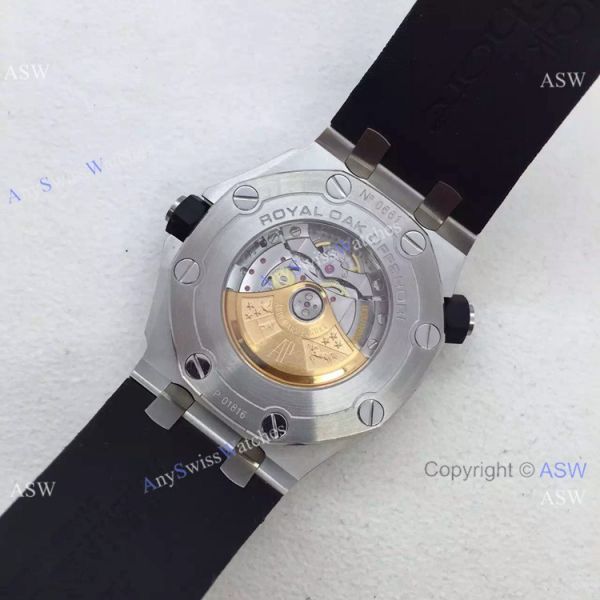 Swiss AAA Replica Audemars Piguet Royal Oak Diver 15710 Black Rubber Strap Swiss AAA Replica Audemars Piguet Royal Oak Diver 15710 Black Rubber Strap