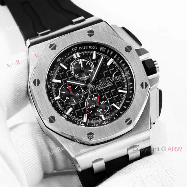 Royal Oak Offshore Audemars Piguet Knock off Watch Rubber Strap Black Dial Royal Oak Offshore Audemars Piguet Knock off Watch Rubber Strap Black Dial