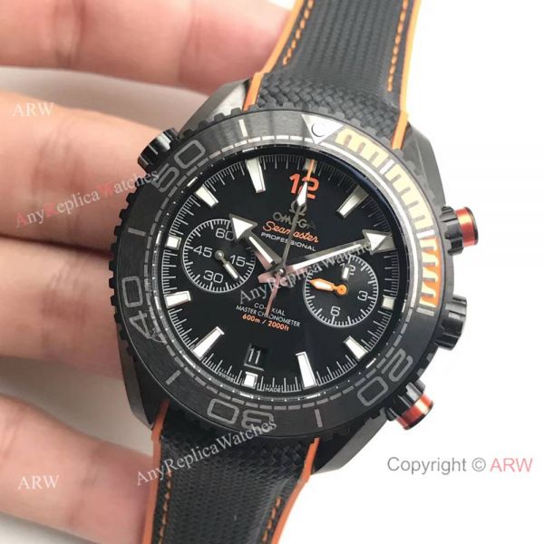(OM)Replica Omega Seamaster Planet Ocean 600m Master Watch Black Case (OM)Replica Omega Seamaster Planet Ocean 600m Master Watch Black Case