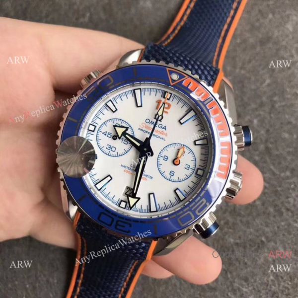 (OM) Swiss Grade Copy Omega Seamaster 9900 Blue Ceramic Bezel Watch (OM) Swiss Grade Copy Omega Seamaster 9900 Blue Ceramic Bezel Watch