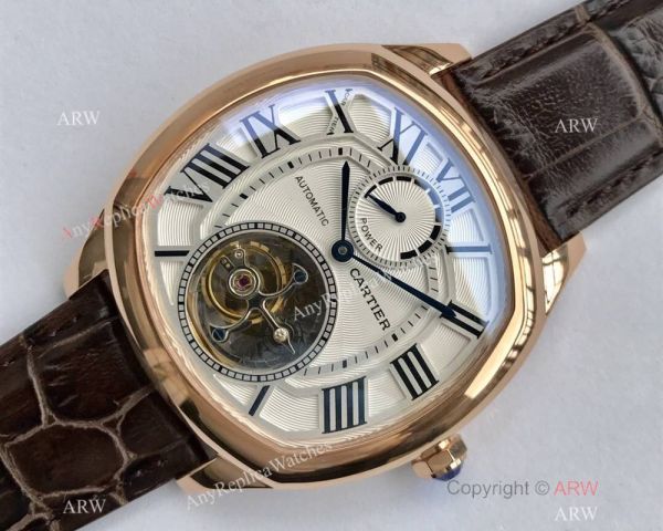 Swiss Grade One Cartier Drive De Rose Gold Watch Power Reserve Swiss Grade One Cartier Drive De Rose Gold Watch Power Reserve