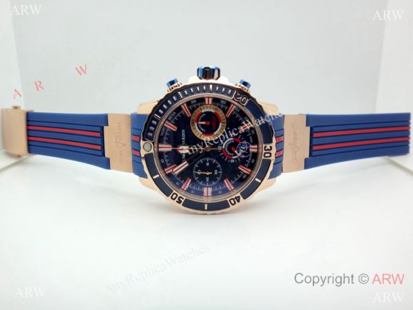Replica Ulysse Nardin Diver Chronograph Hammerhead Shark Rose Gold Watch Replica Ulysse Nardin Diver Chronograph Hammerhead Shark Rose Gold Watch