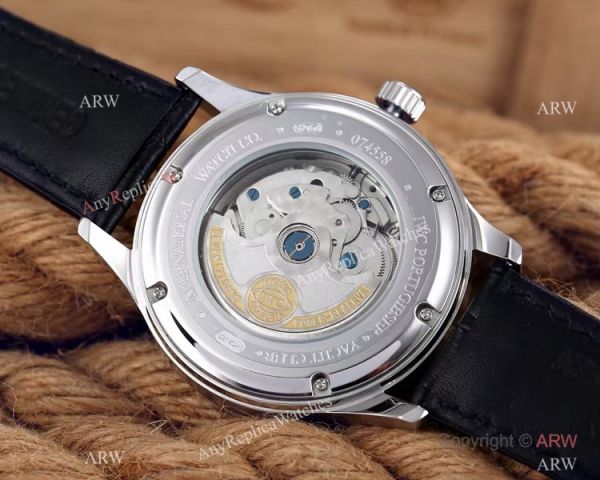 IWC Schaffhausen Portuguese 8 Days Replica Watch SS White Dial IWC Schaffhausen Portuguese 8 Days Replica Watch SS White Dial