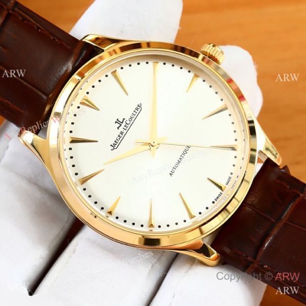 Best Copy Jaeger LeCoultre Master Ultra thin Men Watches SS Black Dial Best Copy Jaeger LeCoultre Master Ultra thin Men Watches SS Black Dial