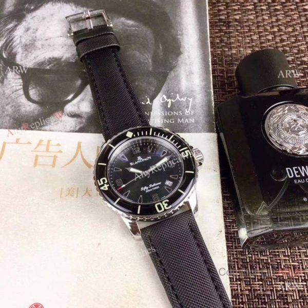 Best Replica Blancpain Womens Watch White MOP Dial Black Leather Bracelet Best Replica Blancpain Womens Watch White MOP Dial Black Leather Bracelet