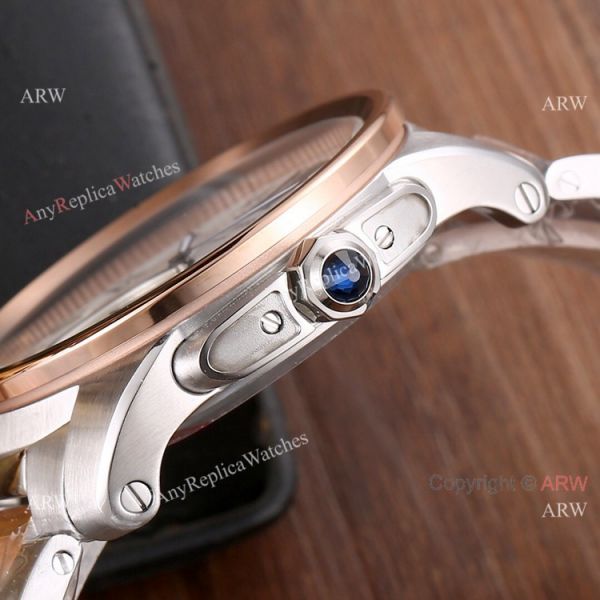 High Quality Replica Cartier Calibre de Cartier 2 Tone Rose Gold Watches High Quality Replica Cartier Calibre de Cartier 2 Tone Rose Gold Watches