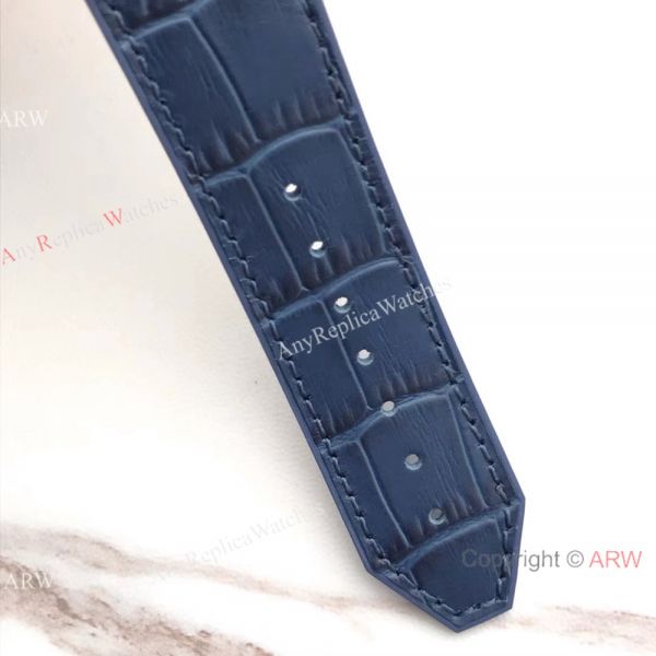 Swiss Grade Copy Hublot Rose Gold Blue Watch Classic Fusion 42mm New Model Swiss Grade Copy Hublot Rose Gold Blue Watch Classic Fusion 42mm New Model