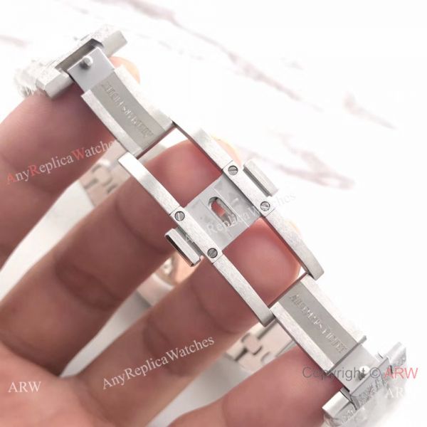JF Factory Newest Audemars Piguet For Sale SS Frosted White Face JF Factory Newest Audemars Piguet For Sale SS Frosted White Face