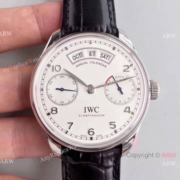 Swiss Replica IWC Portugieser Annual Calendar IW503504 Watch Gold Markers Swiss Replica IWC Portugieser Annual Calendar IW503504 Watch Gold Markers