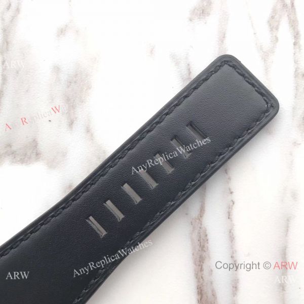 Swiss Fake Bell Ross BR03 100M Frosted Case watch Black Leather Band Swiss Fake Bell Ross BR03 100M Frosted Case watch Black Leather Band