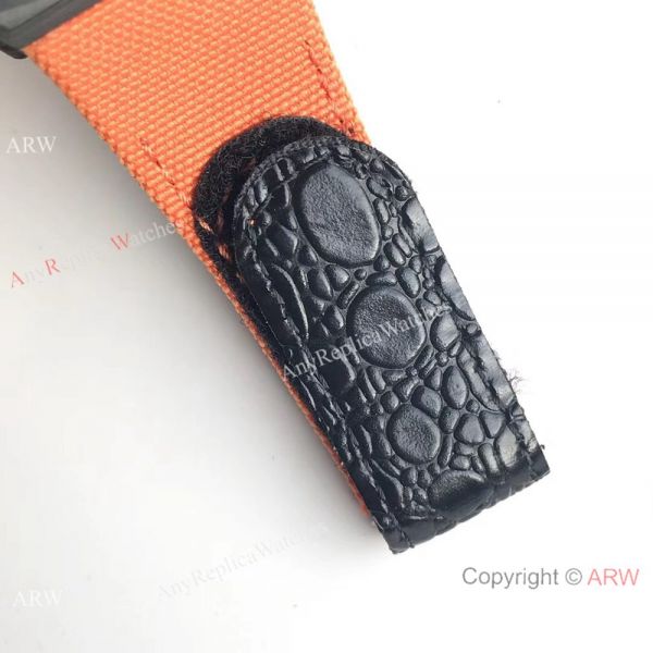 Replica Richard Mille RM 35-01 Rafael Nadal Carbon Watch Orange Nylon Strap Replica Richard Mille RM 35-01 Rafael Nadal Carbon Watch Orange Nylon Strap