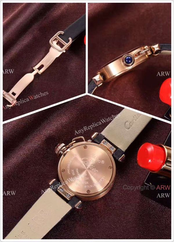 Knock off Cartier Pasha Ladies 28MM Watch Rose Gold Pink Version Knock off Cartier Pasha Ladies 28MM Watch Rose Gold Pink Version