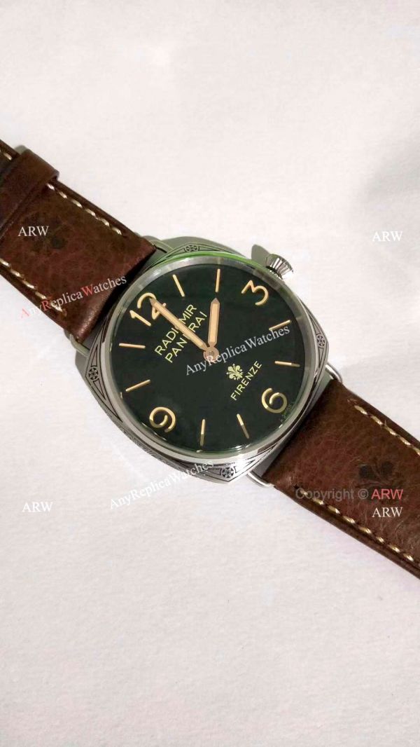 New Replica Panerai Radiomir Firenze PAM00672 Watch Brown Leather Band New Replica Panerai Radiomir Firenze PAM00672 Watch Brown Leather Band