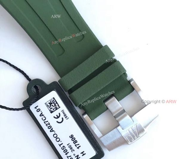 New Swiss 3120 Audemars Piguet Royal Oak Green Dial Green Rubber Band Replica Watches New Swiss 3120 Audemars Piguet Royal Oak Green Dial Green Rubber Band Replica Watches