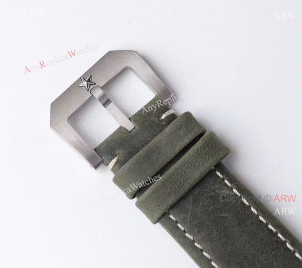 AAA Swiss Grade Replica Zenith Pilot Type 20 Extra Special Chronograph Dial Green Leather Band Watch AAA Swiss Grade Replica Zenith Pilot Type 20 Extra Special Chronograph Dial Green Leather Band Watch