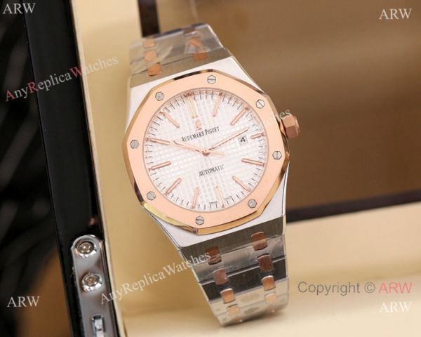 Solid Black Audemars Piguet Royal Oak Replica Watches 46mm Solid Black Audemars Piguet Royal Oak Replica Watches 46mm