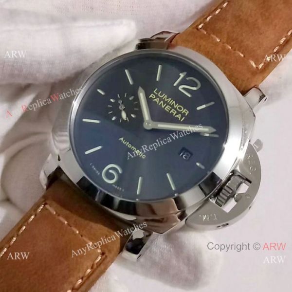 2019 New Panerai PAM 904 Luminor Due Watch Gray Rhodium Dial 2019 New Panerai PAM 904 Luminor Due Watch Gray Rhodium Dial