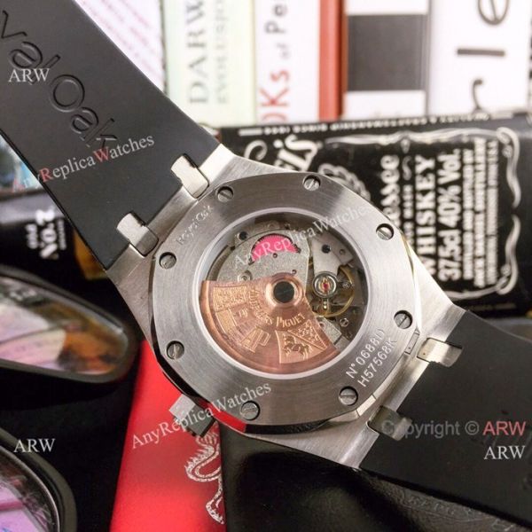Audemars Piguet Royal Oak Diamond Replica Watches 43mm Black Dial Audemars Piguet Royal Oak Diamond Replica Watches 43mm Black Dial