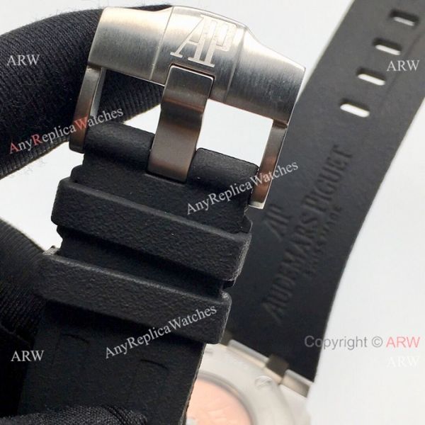 Fake Audemars Piguet Royal Oak Offshore Diver Watches SS Black Dial 42mm Fake Audemars Piguet Royal Oak Offshore Diver Watches SS Black Dial 42mm