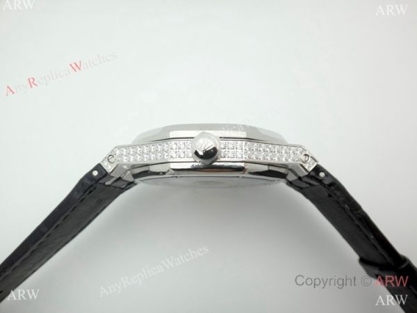 2019 Replica Audemars Piguet Royal Oak 44MM Watch SS Diamond Dial 2019 Replica Audemars Piguet Royal Oak 44MM Watch SS Diamond Dial