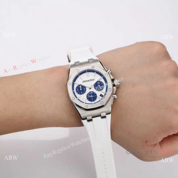 Audemars Piguet Replica Royal Oak Offshore Ladies Watch SS White Dial Audemars Piguet Replica Royal Oak Offshore Ladies Watch SS White Dial
