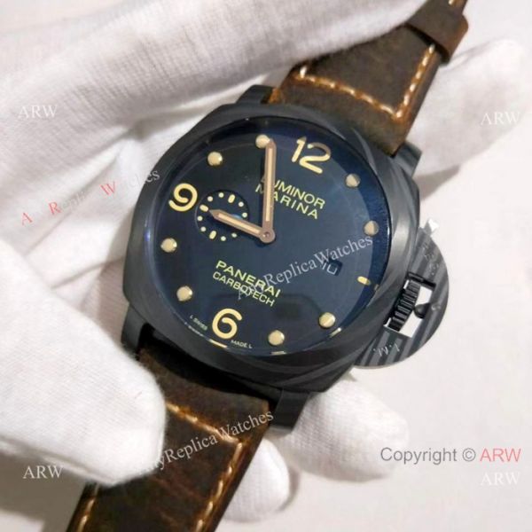 New Copy Panerai Luminor Marina 44mm Watches Carbon Case PAM661 New Copy Panerai Luminor Marina 44mm Watches Carbon Case PAM661