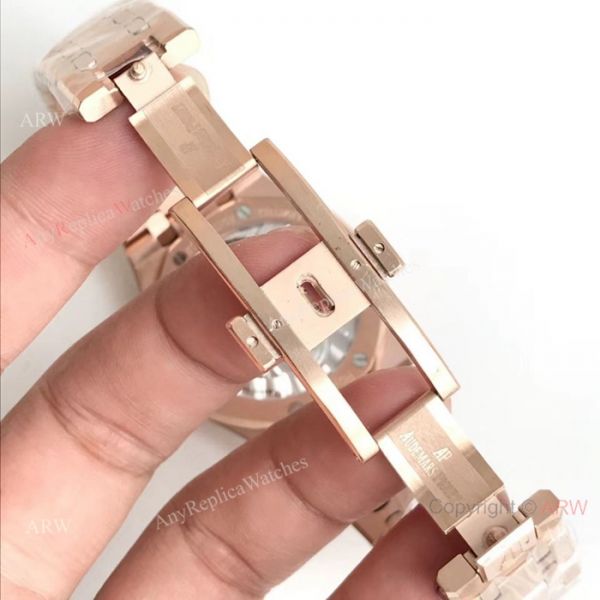 Swiss Replica Audemars Piguet Royal Oak Extra-Thin Tourbillon 2924 Watch Rose Gold Blue Dial Swiss Replica Audemars Piguet Royal Oak Extra-Thin Tourbillon 2924 Watch Rose Gold Blue Dial